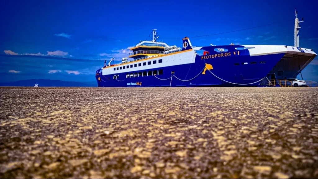 thassos ferry